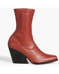 Stella McCartney - Cowboy Faux Leather Boots - Lyst