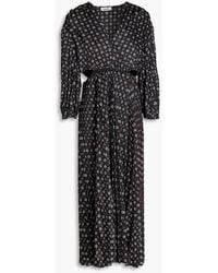 Sandro - Midi Dress Polyester - Lyst