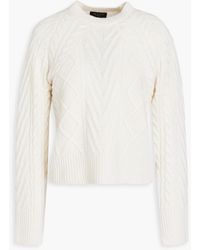 Rag & Bone - Pierce Cable-knit Cashmere Sweater - Lyst
