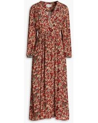 Antik Batik - Colline Floral-print Crepe De Chine Midi Dress - Lyst