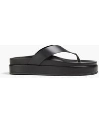 Ancient Greek Sandals - Charys Leather Platform Sandals - Lyst