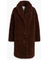 Stand Studio - Faux Shearling Coat - Lyst
