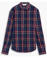Alex Mill - Frontier Checked Cotton-flannel Shirt - Lyst