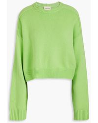 Loulou Studio - Bruzzi Wool And Cashmere-blend Sweater - Lyst