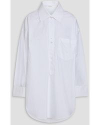 By Malene Birger - Maye Cotton-poplin Shirt - Lyst
