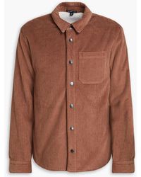 James Perse - Cotton And Wool-blend Corduroy Jacket - Lyst