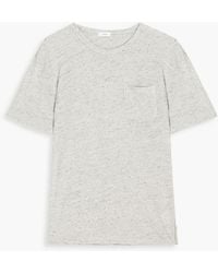 Onia - Linen-blend Jersey T-shirt - Lyst