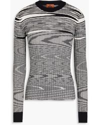 Missoni - Space-dyed Cashmere And Silk-blend Top - Lyst