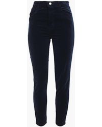 Slacks and Chinos Skinny trousers J Brand Paz Mid-rise Cotton-blend Pants Womens Clothing Trousers 