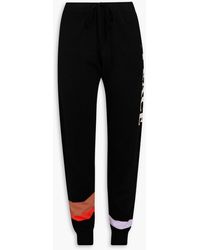 Chinti & Parker - Intarsia Wool And Cashmere-blend Track Pants - Lyst