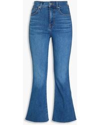 Veronica Beard - Carson High-rise Kick-flare Jeans - Lyst
