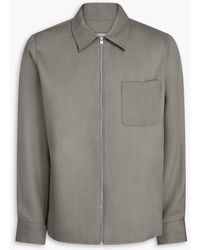 Sandro - Hemd aus twill aus einer lyocellmischung - Lyst