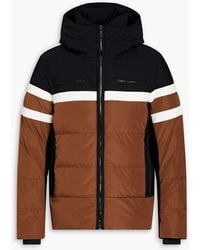 Fusalp - Abelban Quilted Striped Hooded Ski Jacket - Lyst
