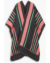 Vita Kin - Ola Striped Linen Cape - Lyst