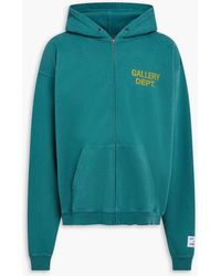 GALLERY DEPT. - Printed Cotton-Fleece Sweatshirt - Lyst