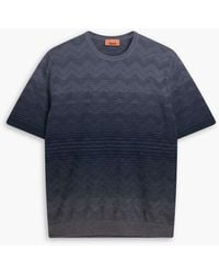 Missoni - Jacquard-Knit Cotton T-Shirt - Lyst