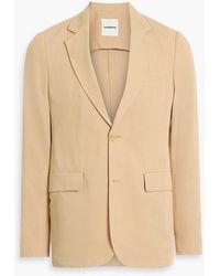 Sandro - Lyocell, Linen And Cotton-Blend Blazer - Lyst