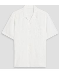120% Lino - Embroidered Linen Shirt - Lyst