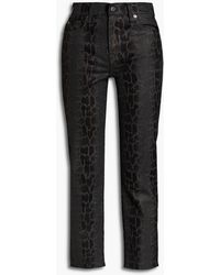 7 For All Mankind Straight-leg jeans 