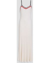 Gabriela Hearst - Moira Ribbed Cashmere And Silk-blend Maxi Dress - Lyst