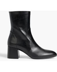 Stuart Weitzman - Flare 60 Leather Ankle Boots - Lyst