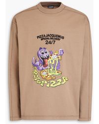 Jacquemus - Hemd aus baumwollpopeline mit kontrastnähten - Lyst