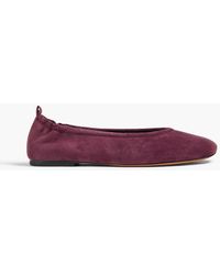 3.1 Phillip Lim - Id Suede Ballet Flats - Lyst
