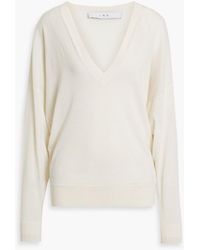 IRO - Romye Merino Wool And Silk-blend Sweater - Lyst
