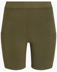 Monrow - Stretch-cotton Jersey Shorts - Lyst