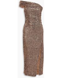 Jonathan Simkhai - Zay Sequin Midi Sheath Dress - Lyst