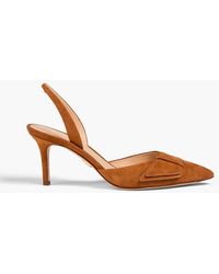 Veronica Beard - Lisbeth Suede Slingback Pumps - Lyst