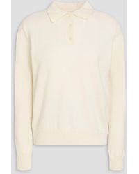 Chinti & Parker - Nico Wool And Cashmere-blend Polo Sweater - Lyst