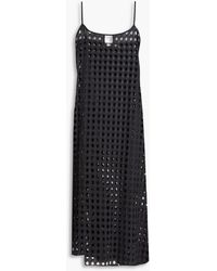 Solid & Striped - The Annika Broderie Anglaise Cotton Midi Dress - Lyst