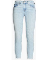 Rag & Bone - Halbhohe skinny jeans - Lyst