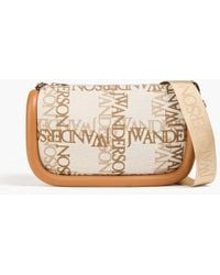 JW Anderson - Bumper-17 Leather-trimmed Jacquard Cross-body Bag - Lyst