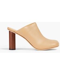 A.W.A.K.E. MODE - Ariana 80 Leather Mules - Lyst