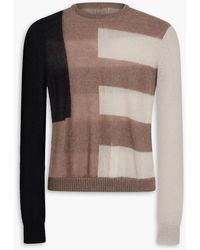 Rick Owens - Jacquard-knit Sweater - Lyst