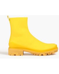 Rag & Bone - Shiloh Rubber-trimmed Neoprene Rain Boots - Lyst