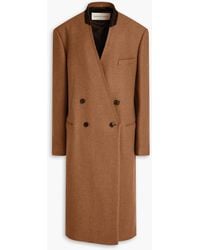 Dries Van Noten - Double-Breasted Wool-Blend Twill Coat - Lyst