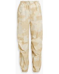 Rag & Bone - Becky Camouflage-print Shell Cargo Pants - Lyst