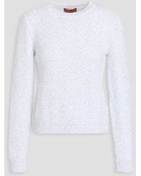 Missoni - Sequined Crochet-knit Sweater - Lyst