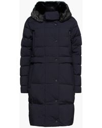 Fusalp - Marilou Faux Fur-trimmed Quilted Shell Coat - Lyst