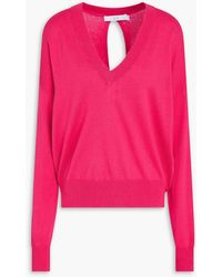 IRO - Cutout Cotton And Cashmere-Blend Sweater - Lyst