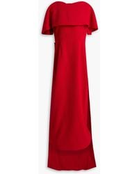 Emilia Wickstead - Liza Draped Cloqué Gown - Lyst