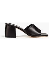 Elleme - Whipstitched Leather Mules - Lyst