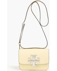 Tory Burch - Eleanor Pebbled-leather Cross-body Bag - Lyst