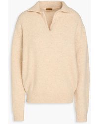 LE17SEPTEMBRE - Pullover aus gebürstetem strick mit polokragen - Lyst