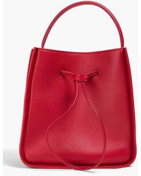 3.1 Phillip Lim - Soleil Small Pebbled-Leather Bucket Bag - Lyst