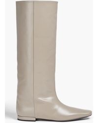 Loulou de Saison - Lirone Glossed-leather Boots - Lyst