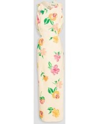 knee length dresses for ladies Alemais Casa Midi Dress Cream